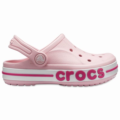 Crocs Çocuk Terlik | Crocs Bayaband - Pembe, Boyut 17-35